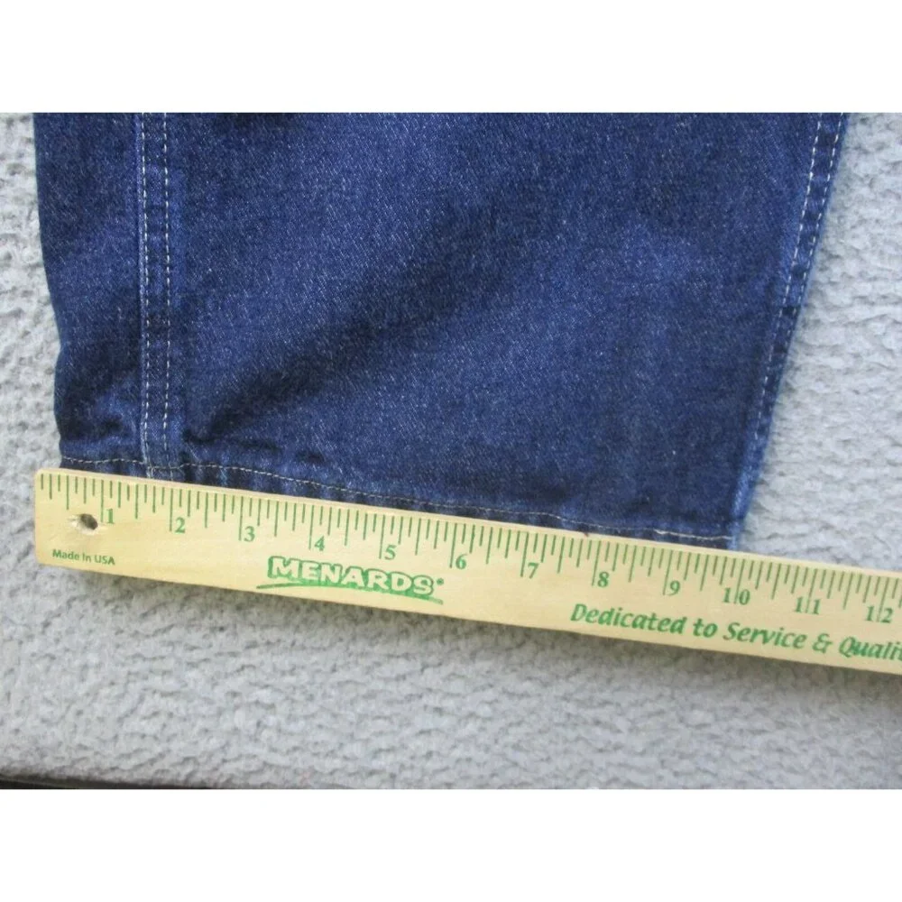 Mens 36x34 Blue Nautica Carpenter Jeans Hammer‎ Loop Relaxed Fit Garage Pants
